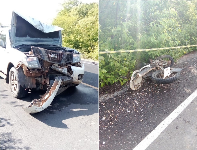 Colisão entre moto e picape deixa vítima morta na PI-413