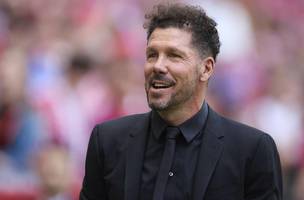 Diego Simeone, técnico do Atlético de Madrid• Alvaro Medranda/Quality Sport Images/Getty Images (Foto: • Alvaro Medranda/Quality Sport Images/Getty Images)