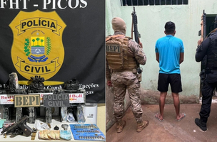 Durante operação, autoridades confiscam materiais que reforçam diligência sobre tráfico de drogas. (Foto: Reprodução)