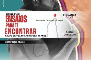 "Ensaios para te encontrar" - Grupo de Teatro Metáfora (Foto: Reprodução | Instagram | @teatrometafora)