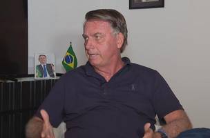 Ex-presidente Jair Bolsonaro (PL) em entrevista à CNN• Reprodução/CNN (Foto: • Reprodução/CNN)