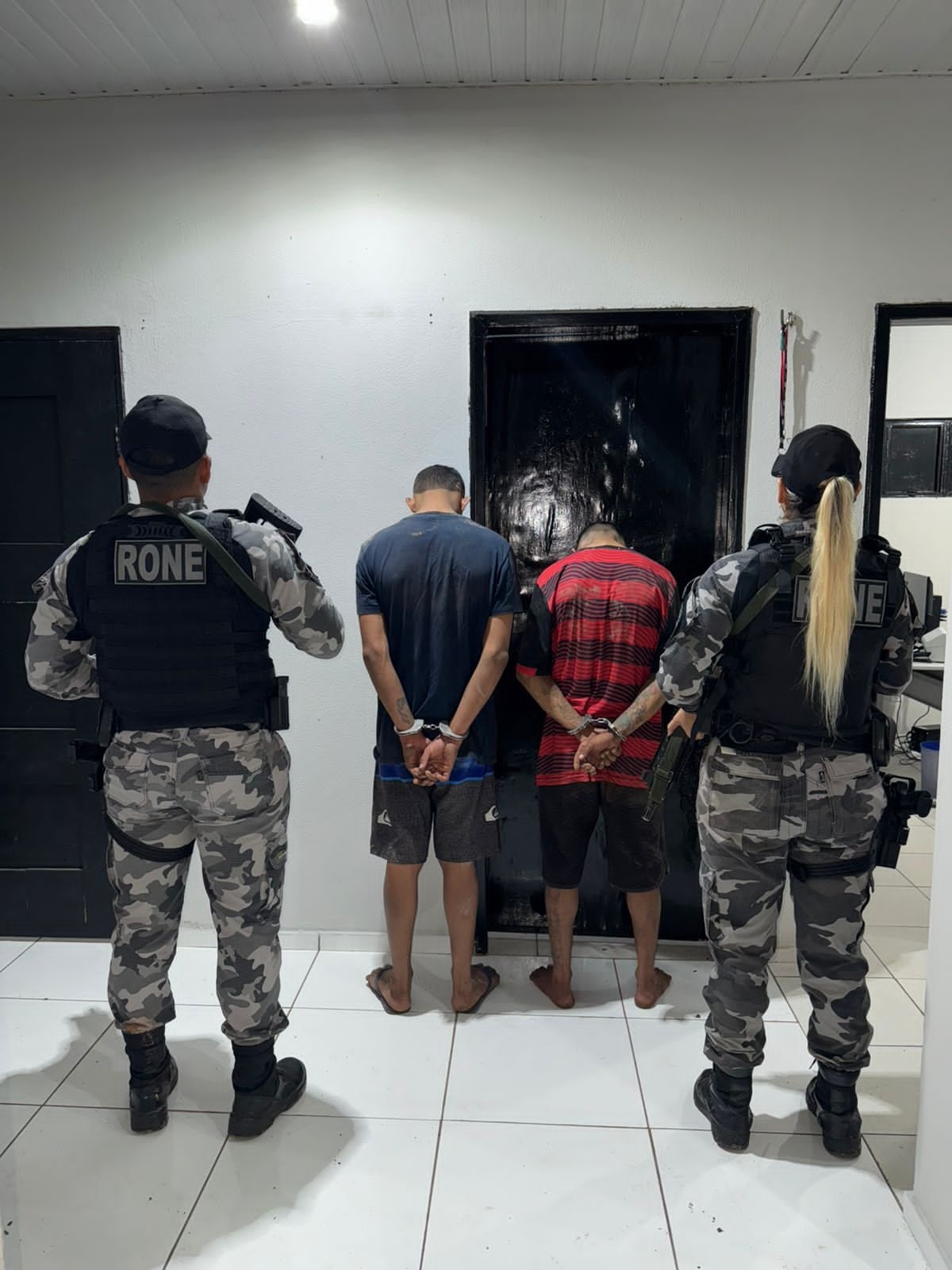 Investigação aponta que suspeitos estavam envolvidos em homicídio em Porto.
