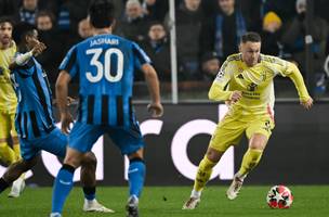 Juve empata com o Brugge fora de casa• Reprodução/X/Juventus FC (Foto: • Reprodução/X/Juventus FC)