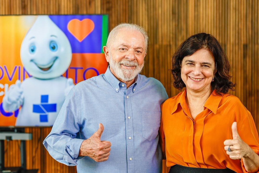 Lula e Nísia Trindade