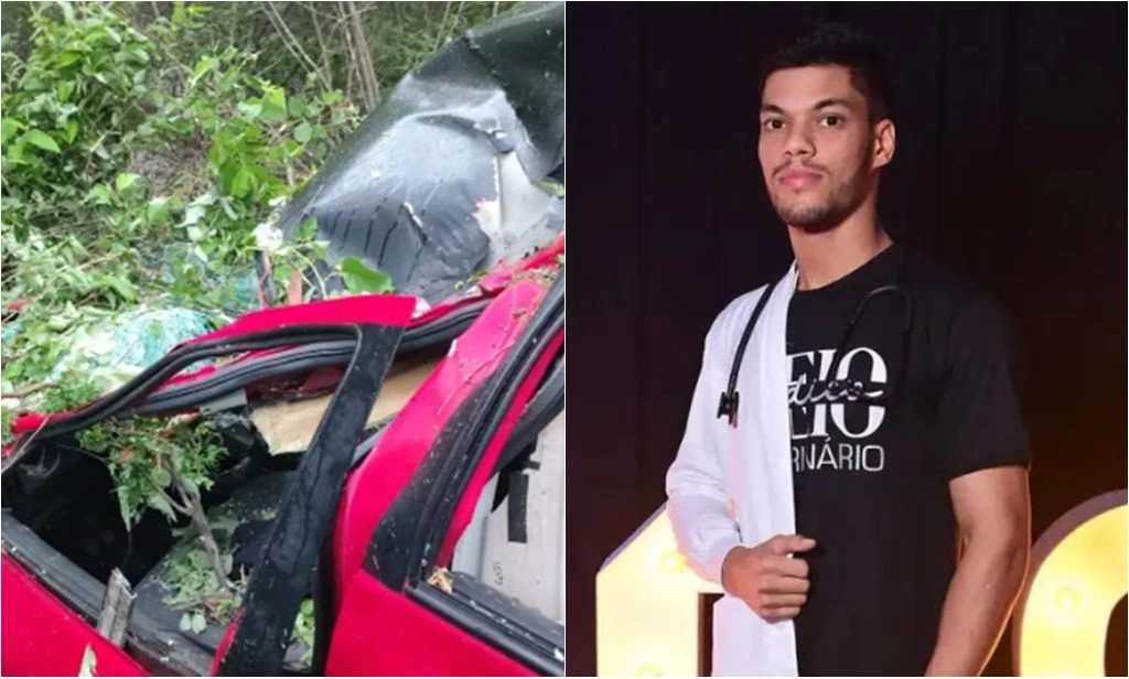 O jovem faleceu ainda no local do acidente.