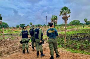Operação de fiscalização encontra poços tubulares perfurados de forma irregular na zona norte de Teresina (Foto: Reprodução | Fiscalização Ambiental | Governo do Piauí)