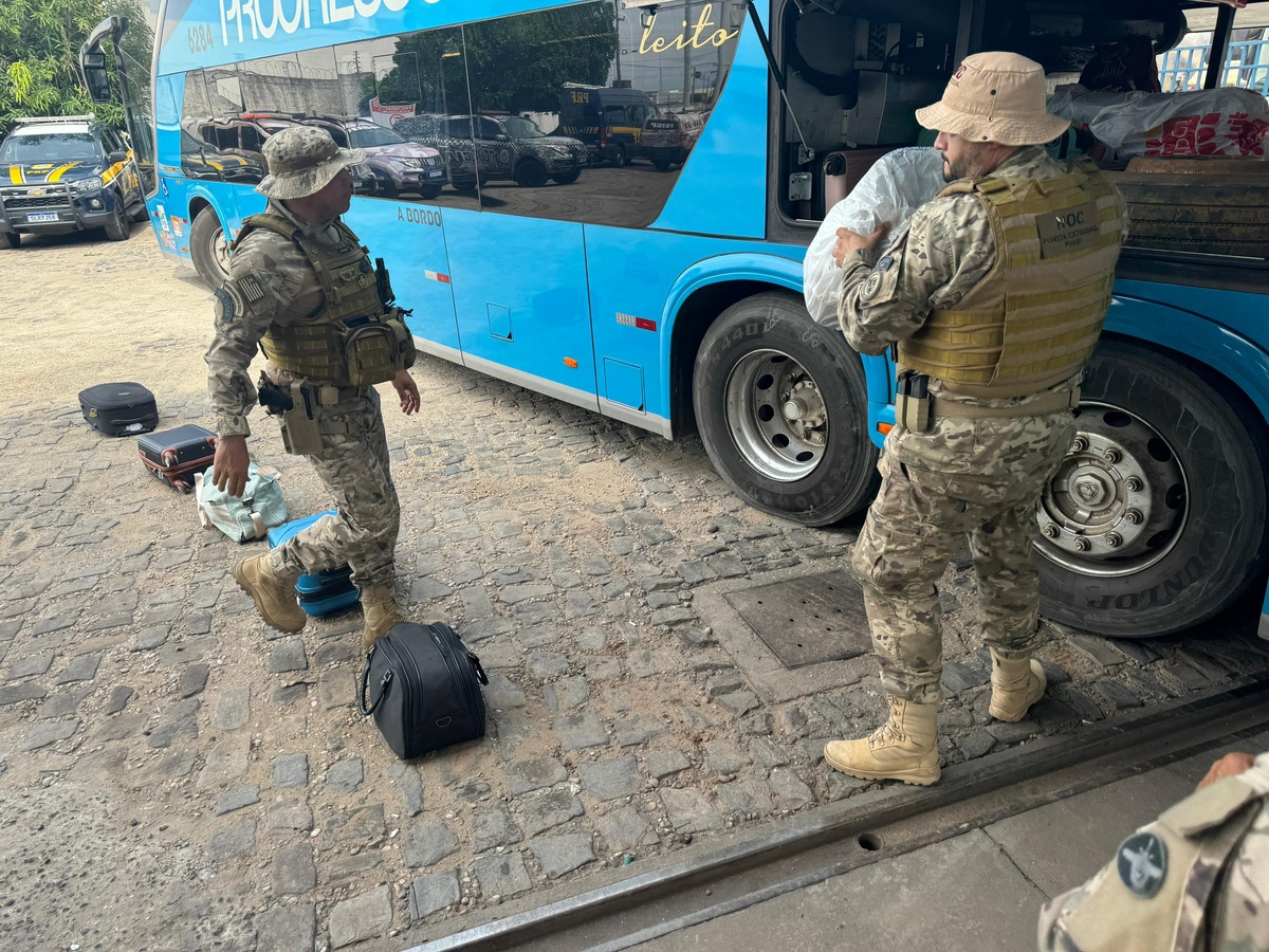 Operação "Viagem Segura" deflagrada pela Força Estadual Integrada de Segurança Pública (FEISP)