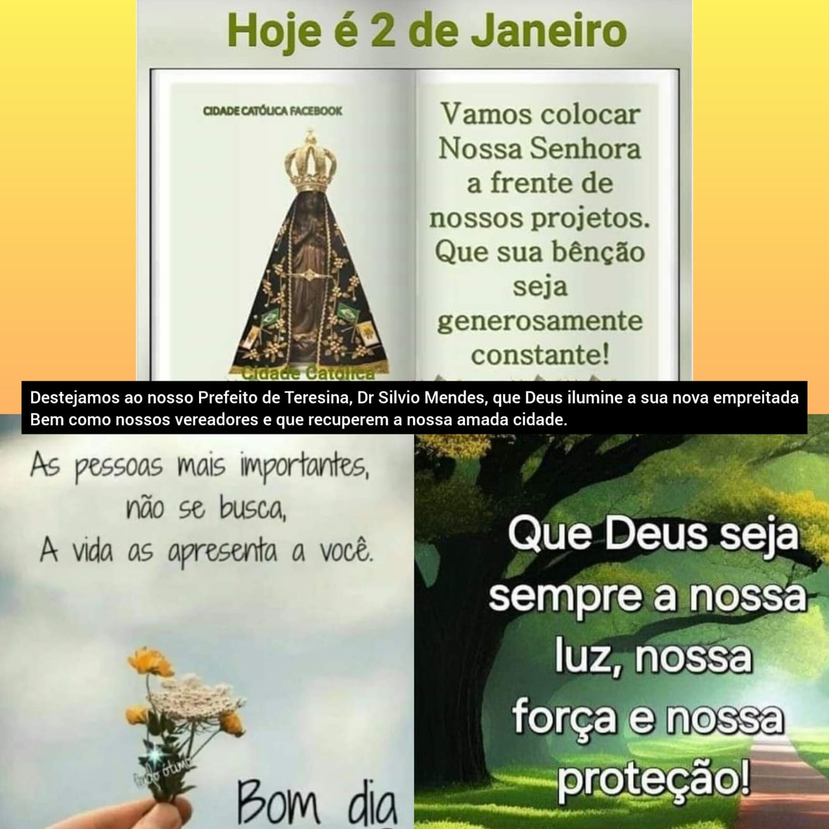 Pensamento do dia.