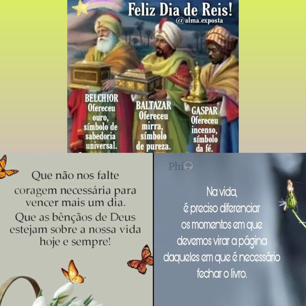 Pensamento do dia.