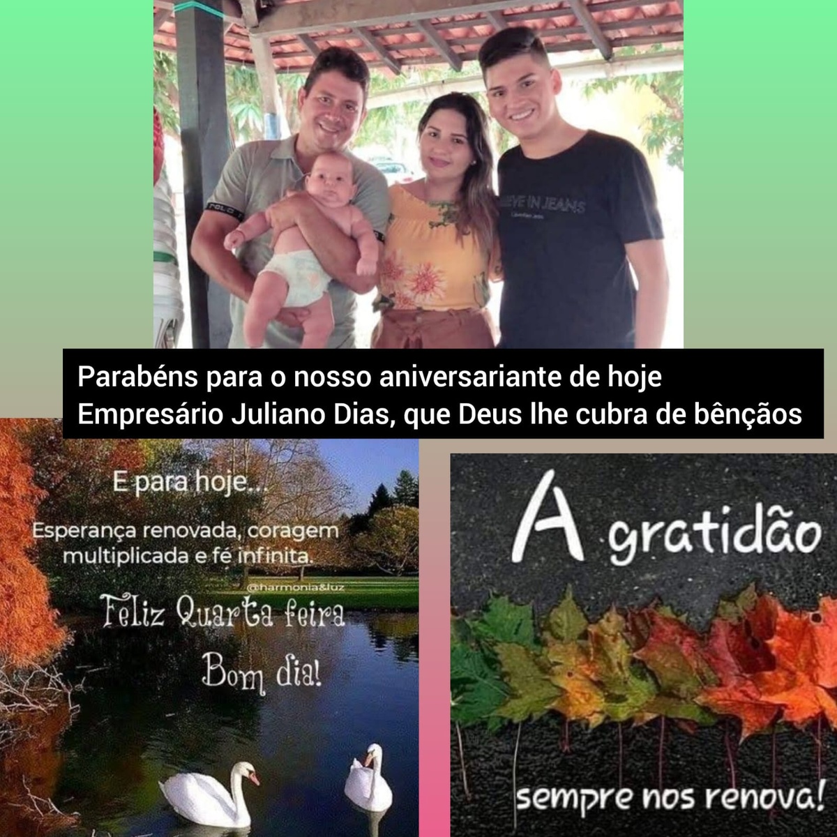 Pensamento do dia.
