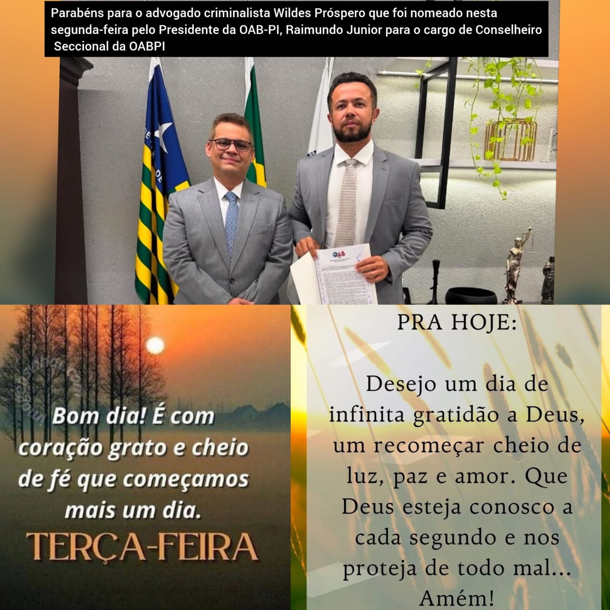 Pensamento do dia.