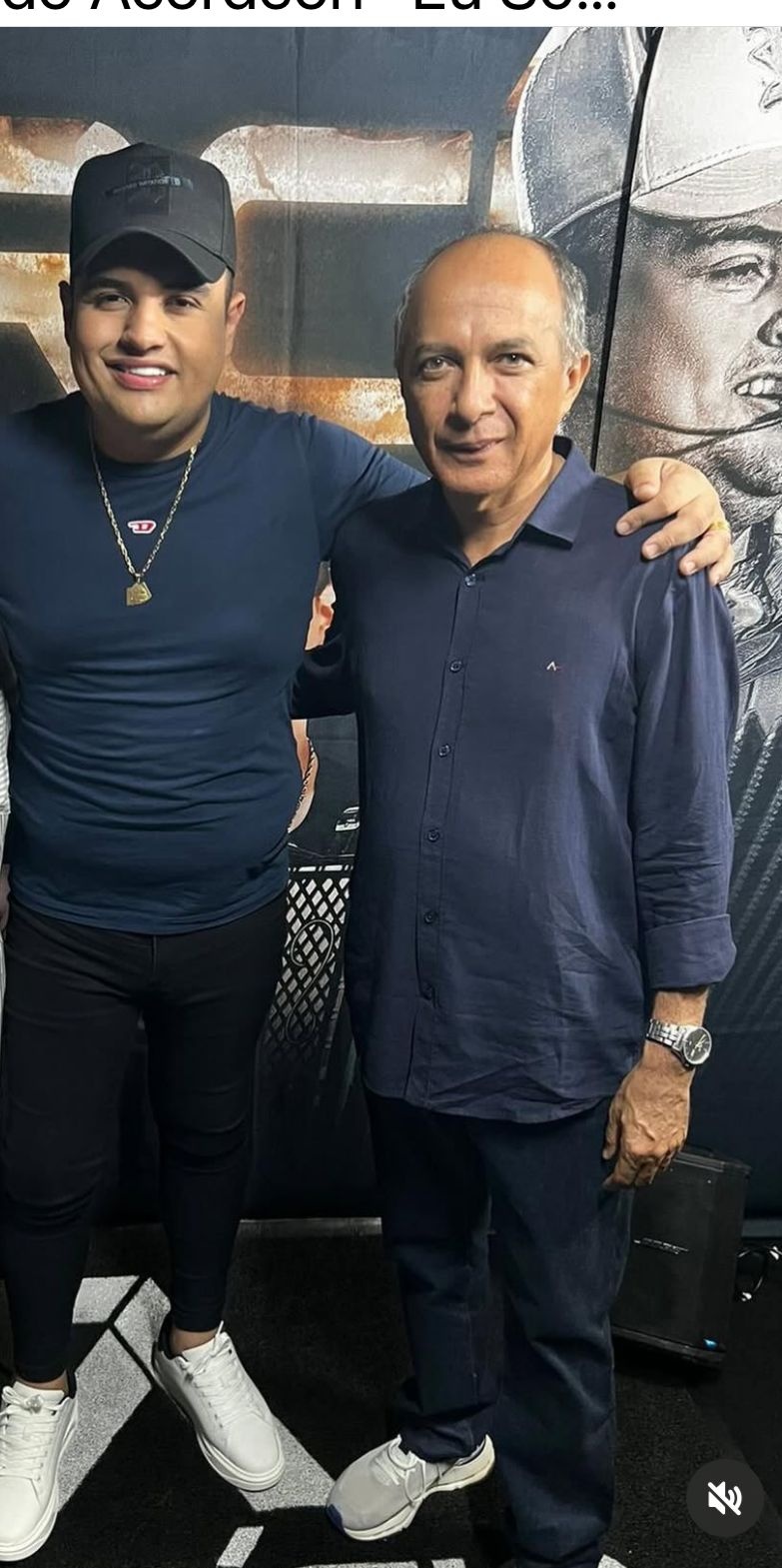 Prefeito João Manu com gente importante, o grande safoneiro tarcisio do Acordeon