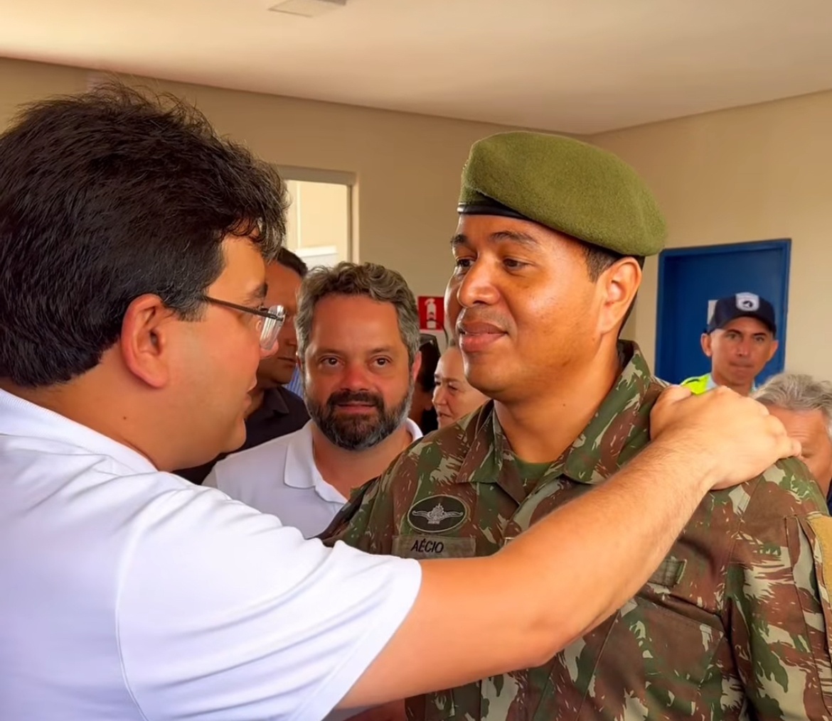 Rafael Fonteles durante visita a Picos