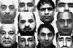 Rosto de abusadores (Foto: Reprodução/The Daily Telegraph)