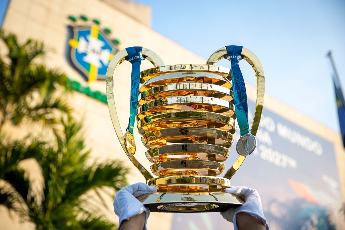 Taça da Copa do Nordeste.