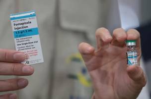 Fomepizol, antídoto para o Metanol. (Foto: Paulo Pinto/Agência Brasil)