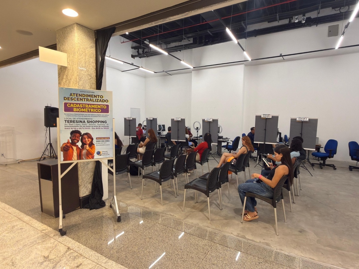 Posto do TRE no Teresina Shopping