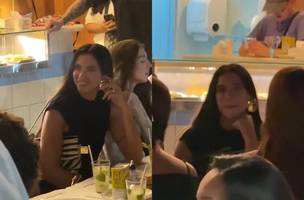 Dua Lipa em Bar do Rio de Janeiro (Foto: Reprodução)