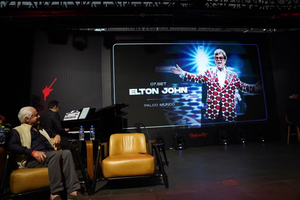 Elton John é anunciado no Rock in Rio 2026