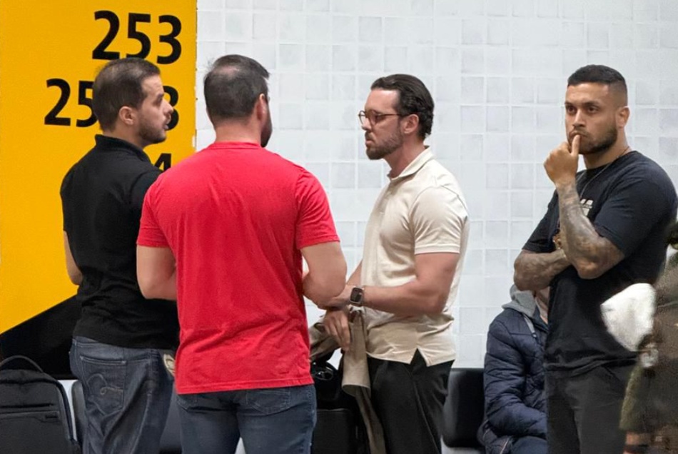 Haran Santhiago foi interceptado pela polícia no aeroporto de Guarulhos