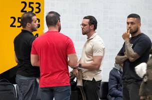 Haran Santhiago foi interceptado pela polícia no aeroporto de Guarulhos (Foto: Reprodução)