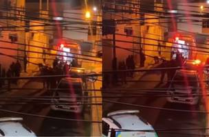 Jovem é baleado durante blitzen em Floriano (Foto: Reprodução)