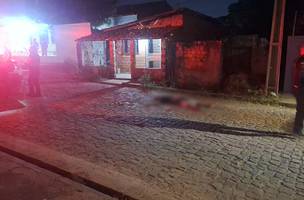 Local do crime (Foto: Divulgação/Polícia Militar)