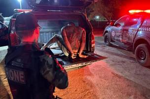 Membro da cúpula do Bonde dos 40 que estava foragido é preso em Demerval Lobão (Foto: Divulgação/MP-PI)