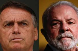 O ex-presidente Jair Bolsonaro (PL) e o presidente Luiz Inácio Lula da Silva (PT) (Foto: Reprodução)