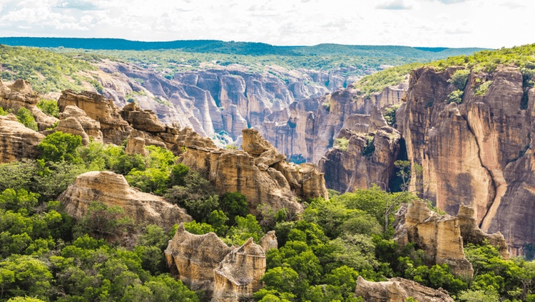 Parque Nacional da Serra da Capivara, em São Raimundo Nonato.