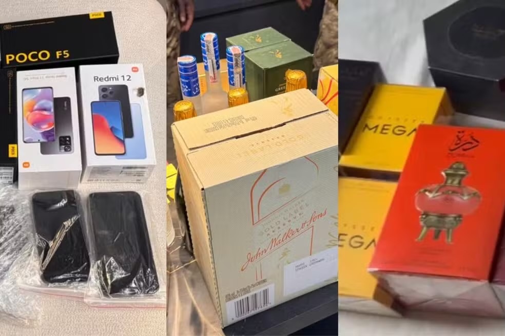Produtos não possuem nota fiscal