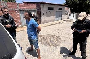 Suspeito de tentar matar a própria mãe é preso em Teresina (Foto: Ascom/SSP-PI)