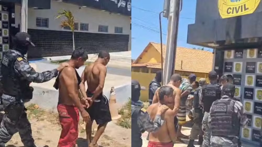 Suspeitos foram presos neste sábado (15)