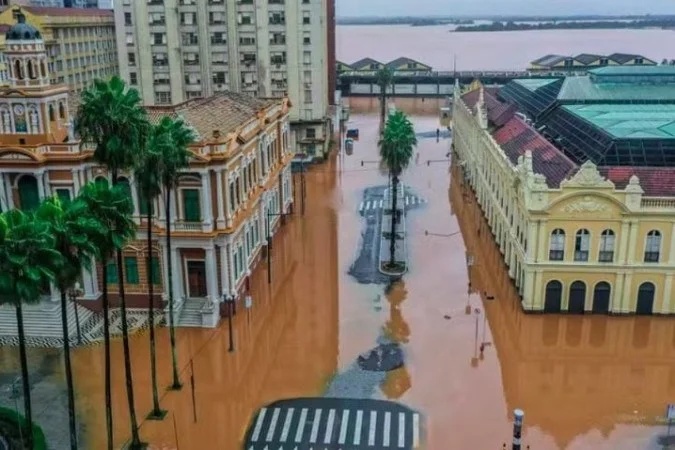 Enchentes no Rio Grande do Sul