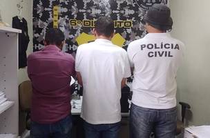 A prisão ocorreu na tarde desta terça-feira (25) após a polícia receber informações sobre o paradeiro do suspeito (Foto: Divulgação/PC-PI)