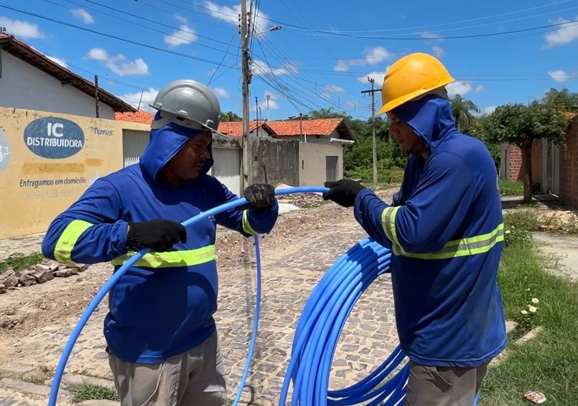 Águas de Teresina realiza melhorias no abastecimento de água