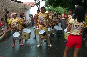 Bloco Coisa de Nêgo no carnaval de 2024 (Foto: Reprodução/TV Clube)