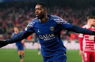Dembélé foi destaque na vitória do PSG contra o Brest• Foto: Divulgação/ @PSG_inside (Foto: • Foto: Divulgação/ @PSG_inside)