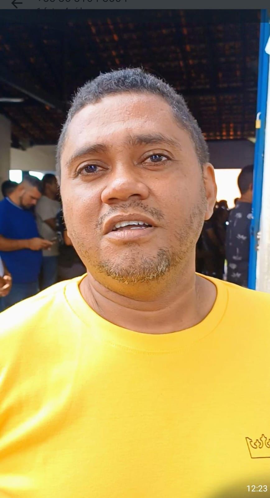 Fernando, líder da associação