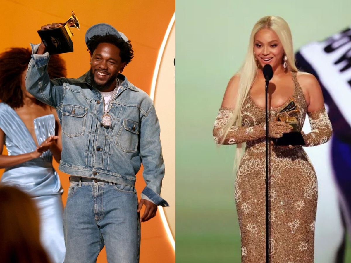 Kendrick Lamar e Beyoncé foram os grandes destaques da noite