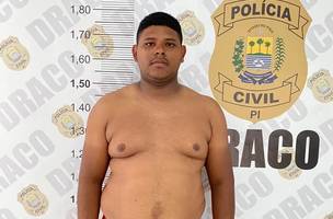 Luciano dos Santos Silva, suspeito de envolvimento no roubo de R$ 22 milhões de transportadora no Maranhão (Foto: Divulgação/SSP-PI)
