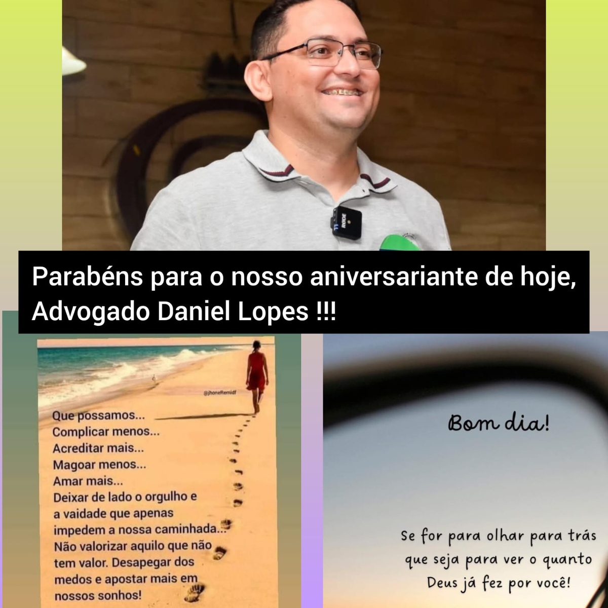 Pensamento do dia.