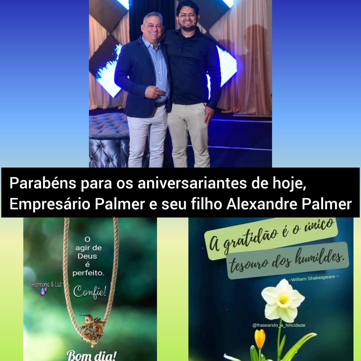 Pensamento do dia.