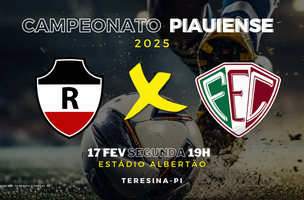 River-PI X Fluminense-PI (Foto: Portal AZ | Dominic Ferreira)