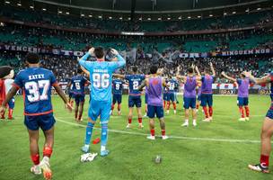 Com vitória convincente, Bahia se torna o único clube do Grupo B nas quartas de final da Copa do Nordeste. (Foto: Reprodução | Letícia Martins | EC Bahia)