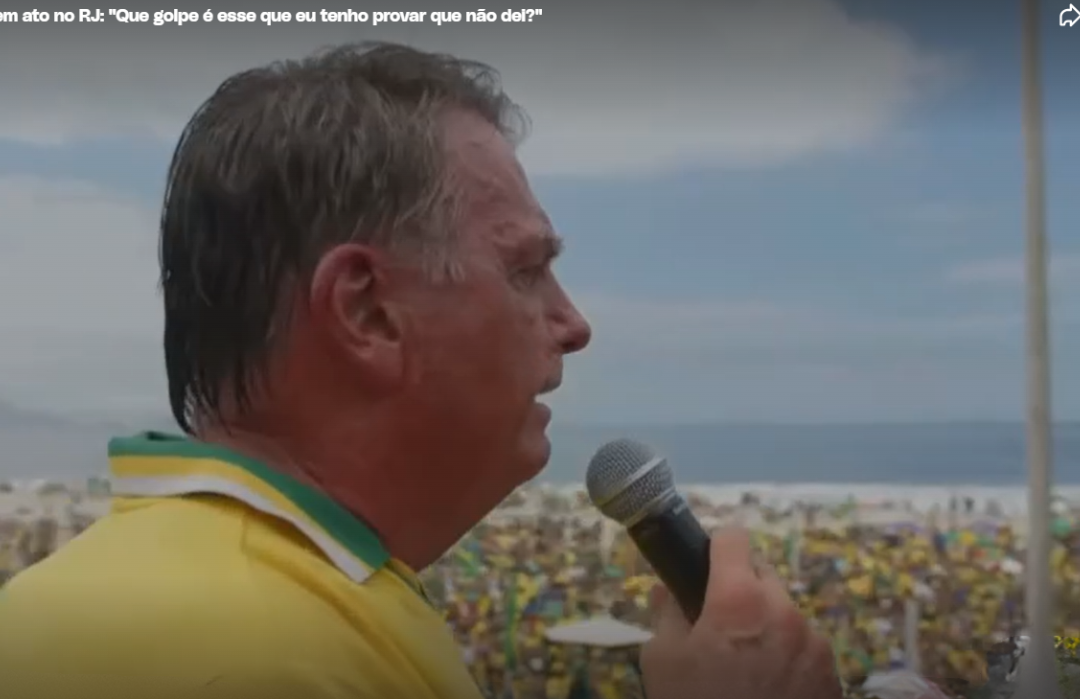 Discurso de Bolsonaro em Copacabana
