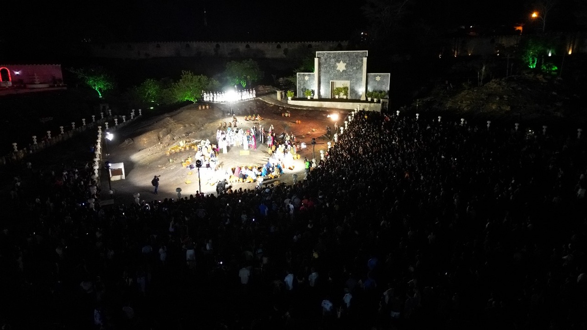 Divulgação Paixão de Cristo de Floriano