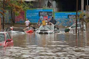 Enchentes na Argentina (Foto: Reprodução)