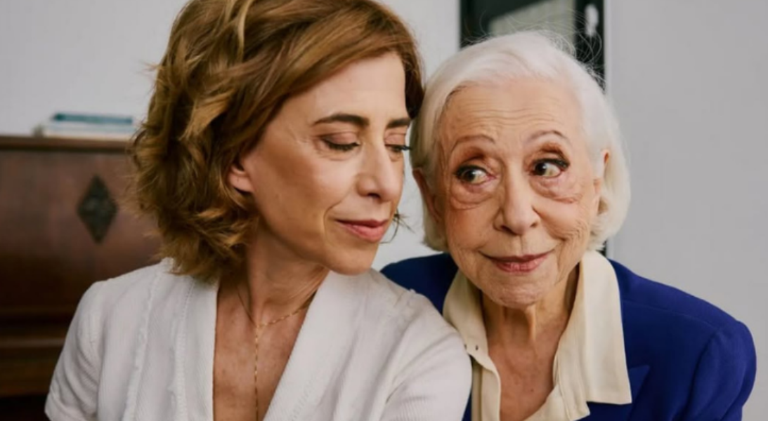 Fernanda Torres ao lado de sua mãe, Fernanda Montenegro.