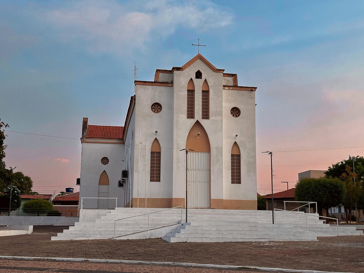 Igreja Matriz de Nossa Senhora do Perpétuo Socorro, em Água Branca
